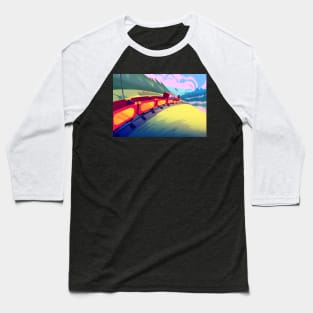 Train Adventure Baseball T-Shirt